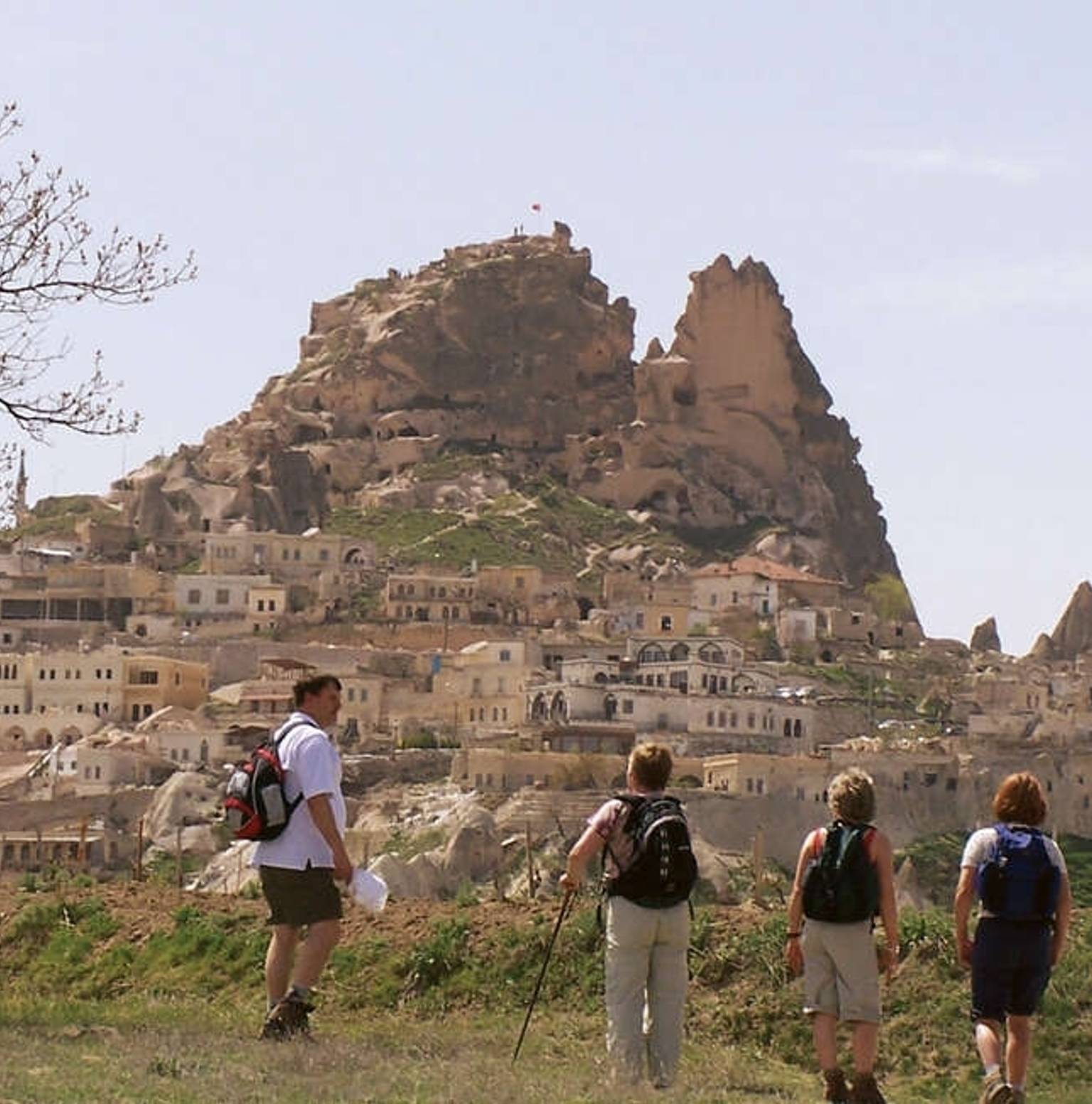 Walk through the White, Love and Pigeon Valleys. Explore the fortress town of Uchisar — Goreme
