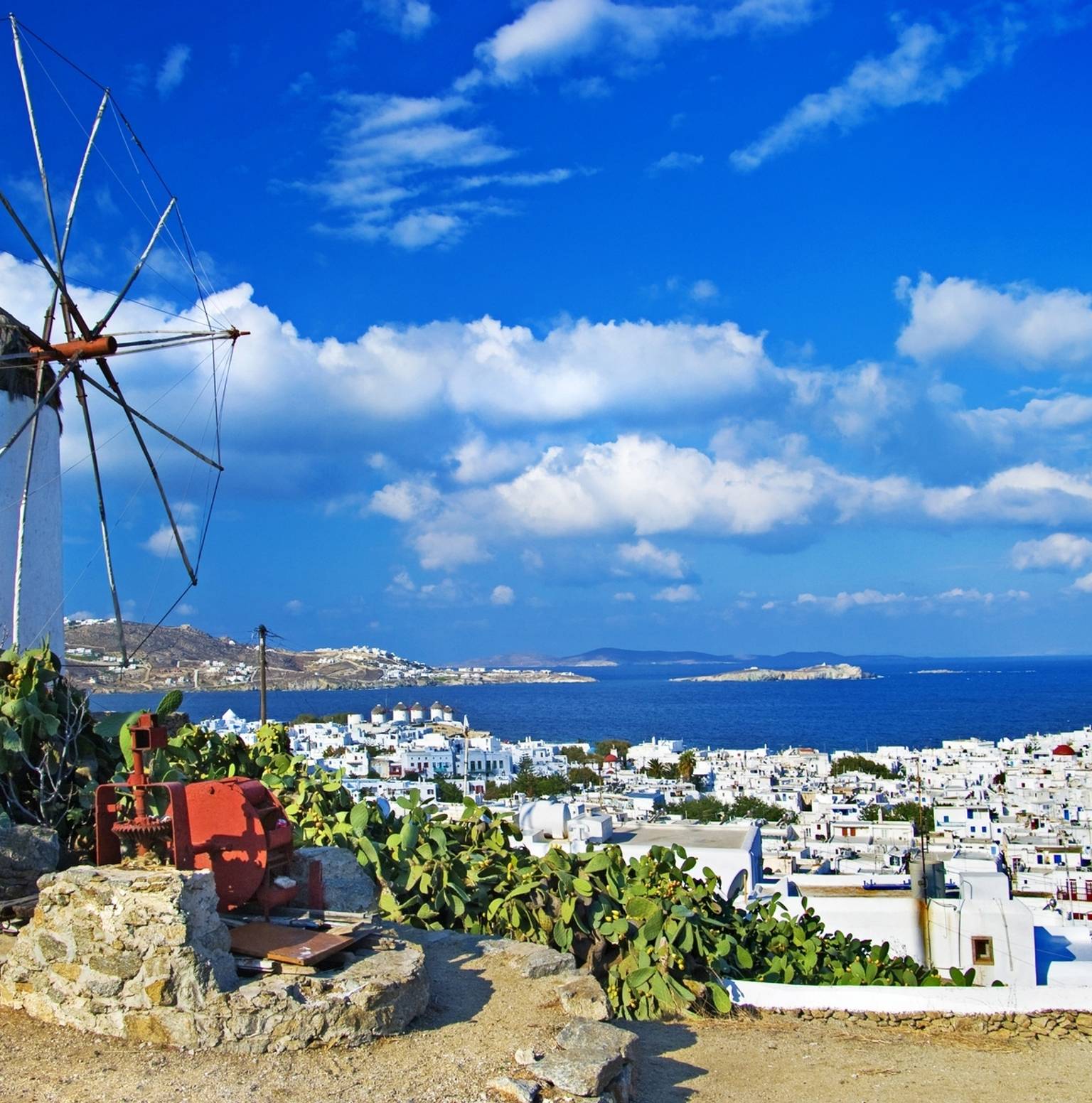 From Athens to Mykonos — Mykonos