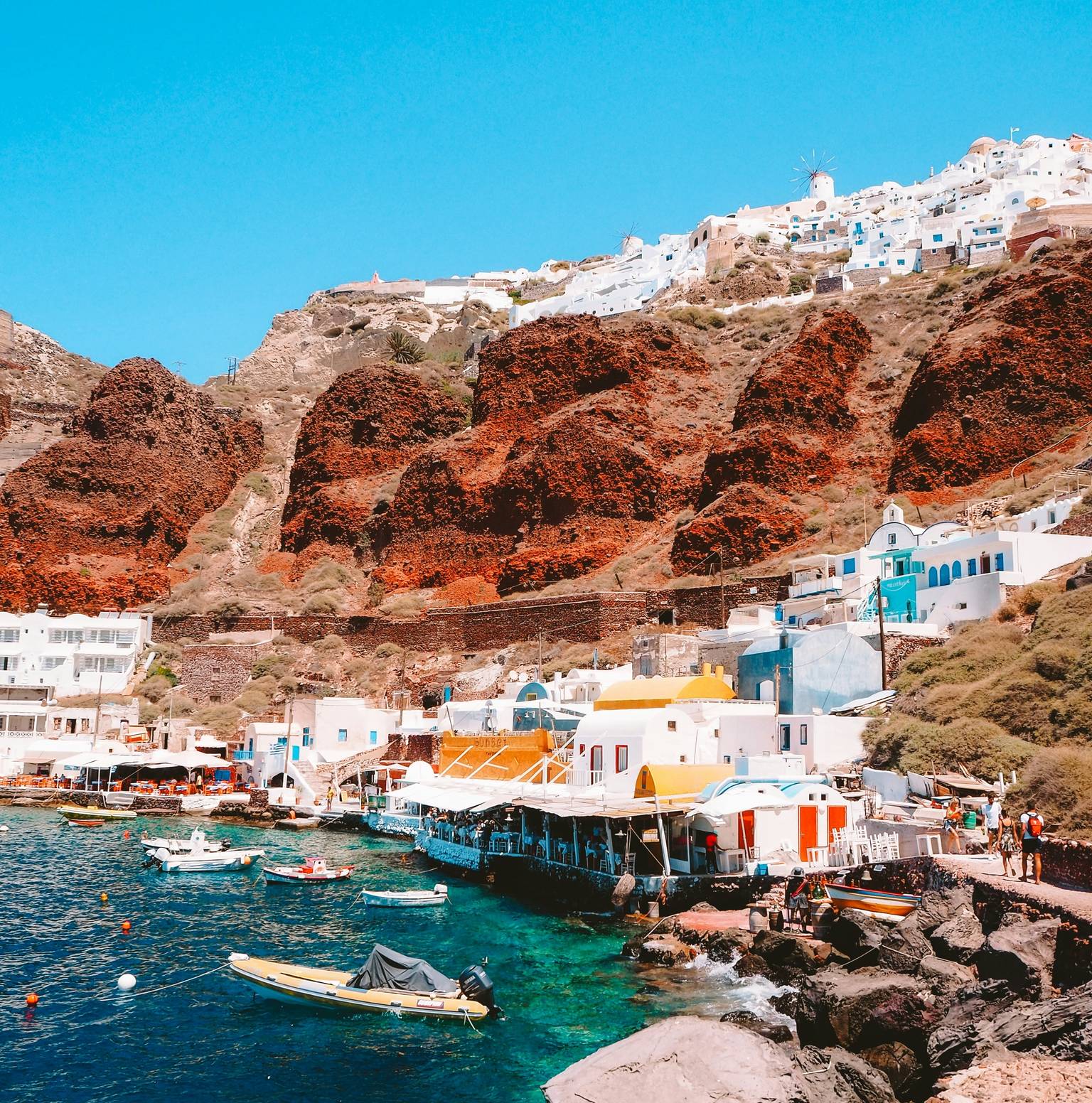 FROM PAROS TO MAGICAL SANTORINI — Santorini