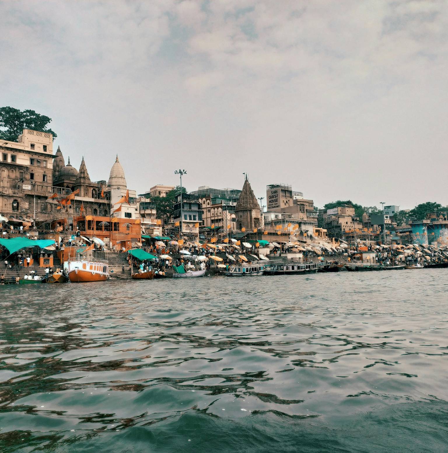 Arrival at Varanasi — Varanasi