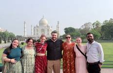 Circuit Visite du Taj Mahal au lever du soleil depuis Delhi avec petit-déjeuner 5 étoiles et billets d'entrée