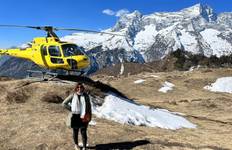 Circuit Excursion en hélicoptère au camp de base de l'Everest avec atterrissage et petit- déjeuner - 1 jours