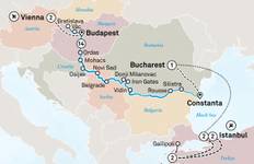 Lower Danube Discovery with Vienna & Istanbul 2025 Tour