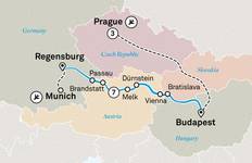 Les marchés de Noël du Danube et Prague 2025 - 11 jours (from Prague to Munich) circuit