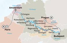 Circuit Les marchés de Noël avec Paris et Prague 2025