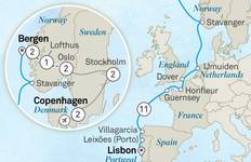 Scandinavian Discovery: From Copenhagen to Lisbon - Cruise & Land Journey Tour