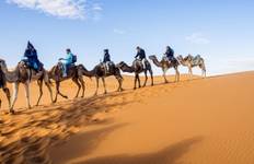 Circuit Circuit de 5 jours de Tanger à Marrakech via Chefchaouen, Fès et le désert du Sahara Erg Chebbi