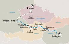 Circuit Marchés de Noël du Danube avec Prague 2026|2027 - 11 jours (from Budapest to Prague)