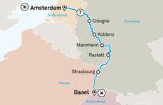 Circuit Points forts du Rhin 2026 - 8 jours (from Bâle to Amsterdam)