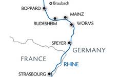 Rondreis Kerstmis aan de romantische Rijn