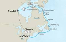 Hudson Bay & the Canadian Arctic to New York Tour