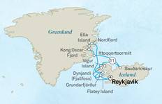 National Parks of East Greenland & Iceland Tour