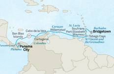 Pristine Islands of the Caribbean & the Panama Canal (from Bridgetown to Panama City) Tour
