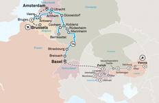 Circuit Rhin et Moselle romantiques avec Bruges et les merveilles de la Suisse et de l\'Autriche 2027 - 32 jours (from Vienne to Bruges)