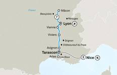 Idyllic Rhône with French Riviera 2027 - 11 Days Tour