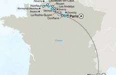 Circuit Normandie et joyaux de la Seine avec la Côte d\'Azur