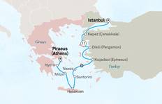Ancient Empires: Athens to Istanbul Scenic Club Departure Tour