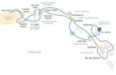Circuito Descubre las islas náuticas del Caribe 2026 - 15 Días (including San Juan)