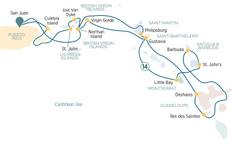 Circuito Descubre las islas náuticas del Caribe 2026 - 15 Días (22 destinations)