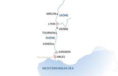 Circuit L\'art et l\'histoire au fil du Rhône (croisière de port en port)