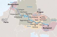 Weihnachten Neujahr in Paris & Prag 21 Tage (14 Destinationen) Rundreise