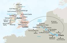 Circuit Majestic Britain & Ireland avec la Normandie et les joyaux de la Seine 2027