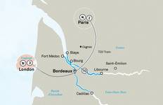 Circuit Bordeaux avec Paris et Londres 2027