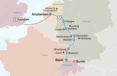 Circuito Lo mejor del Rin con Londres 2027 - 11 Días (from Zúrich to Londres)