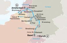 Circuit Rhin romantique et Moselle 2027 - 15 jours (from Zurich to Amsterdam)