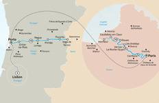 Circuito Las joyas del Sena y el inolvidable Duero con Lisboa 2027
