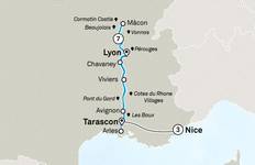 Rondreis Smaak van de Rhône - Een culinaire cruise met Franse Rivièra