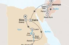 Essenz von Ägypten & Jordanien 2027 Reise