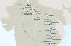 Circuito Las joyas del norte de la India y un crucero de lujo por el curso inferior del Ganges