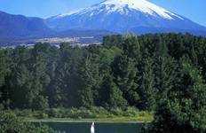 Circuit Cyclisme dans la région des lacs du Chili et de l'Argentine