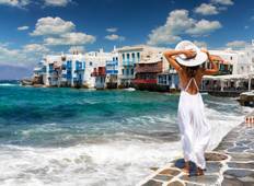 Athens - Mykonos - Santorini ( White Sanded Glamour ) Tour