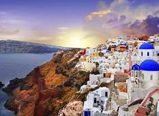 Athene en Santorini ( Geruisloze bries )-rondreis