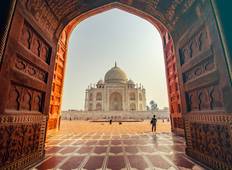 2 Tage Delhi Agra Rundreise mit Taj Mahal Sonnenaufgang/Sonnenuntergang Rundreise