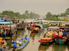 Machtige Mekong Rivier van Zuid Vietnam naar Noord Cambodja 8 dagen-rondreis