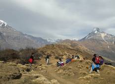 Mardi Himal Base Camp Trek von Pokhara Rundreise