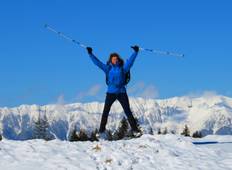 Sneeuwschoenwandelen in de Roemeense Alpen-rondreis