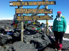 Kilimandscharo-Besteigung über die Machame Route - 6 Tage Rundreise