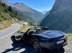 Swiss Alps Drive Holiday + Stelvio Pass (Italy) in a Porsche — GPS Guided Tour