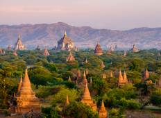Mystical Myanmar - Yangon > Bagan > Irrawaddy Cruise Tour