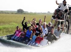 Everglades Air Boat Rundreise mit Alligator Show / Golf von Mexiko und Sawgrass Shopping Rundreise Rundreise
