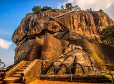 Privé-dagtocht naar het rotsfort Sigiriya & de grottempels van Dambulla-rondreis