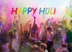 Holi, das indische Festival der Farben & Goldenes Dreieck Rundreise