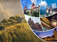 Best of Romania, 4 special dinners, a show and stay in a castle style hotel Tour