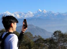 Panoramablick auf die Berge | Nepal Rundreise