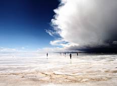 Uyuni Salzfläche von San Pedro de Atacama Rundreise