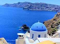 3 Day Greek Islands Hopping to Santorini, Crete with Knossos & Sunset  to Volcano Tour